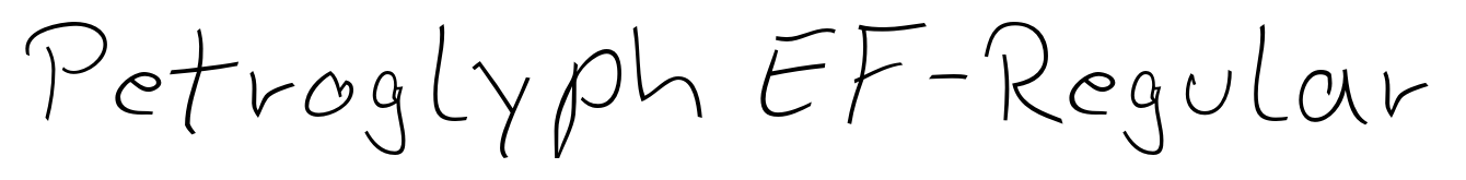 Petroglyph EF-Regular